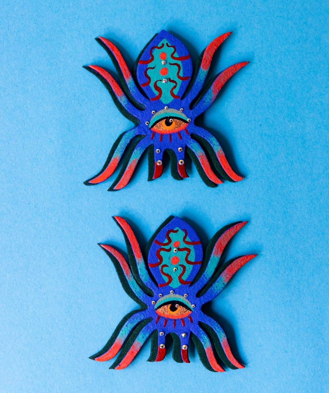 Andreina Acero Tarantula Earrings
