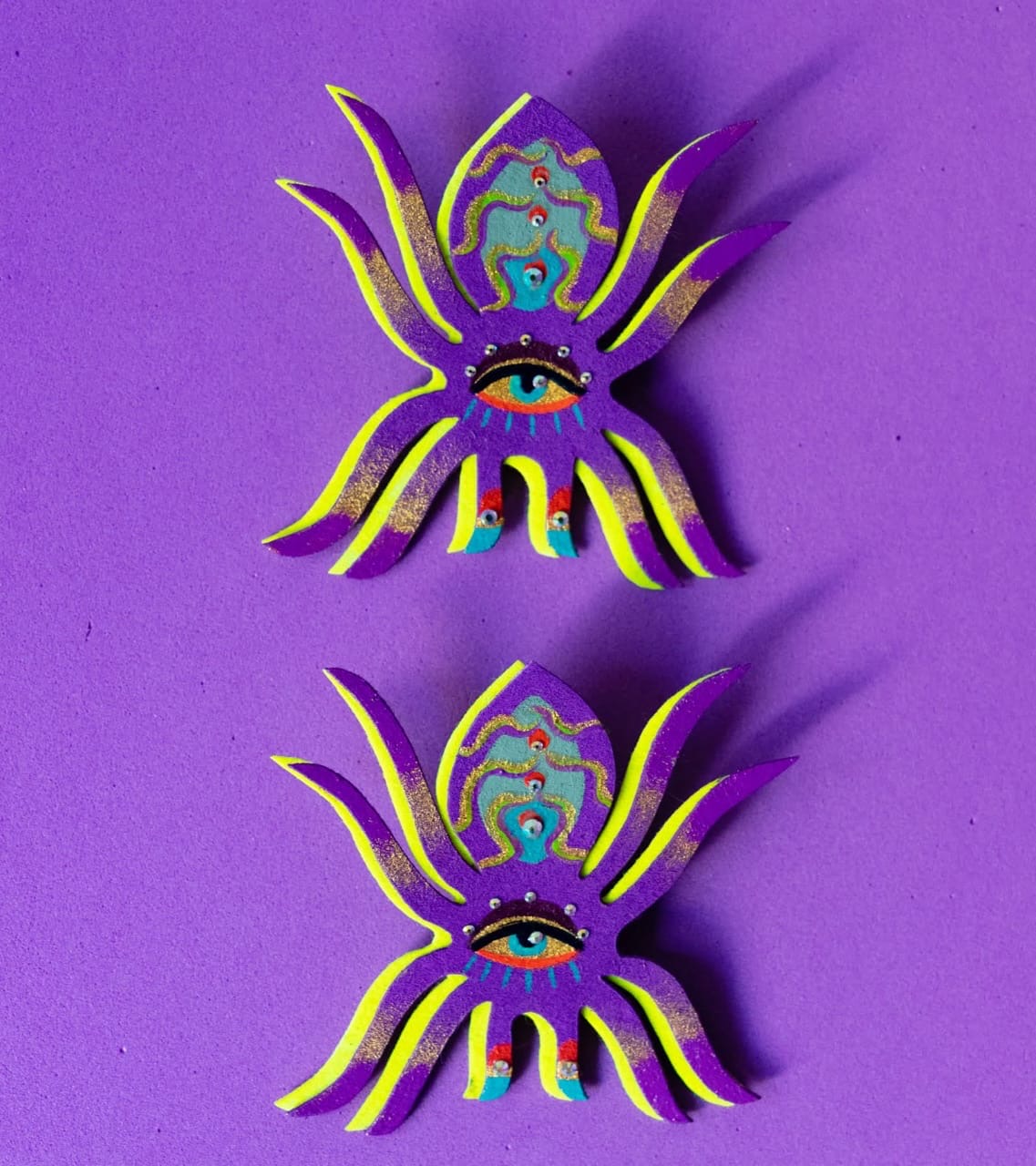 Andreina Acero Tarantula Earrings