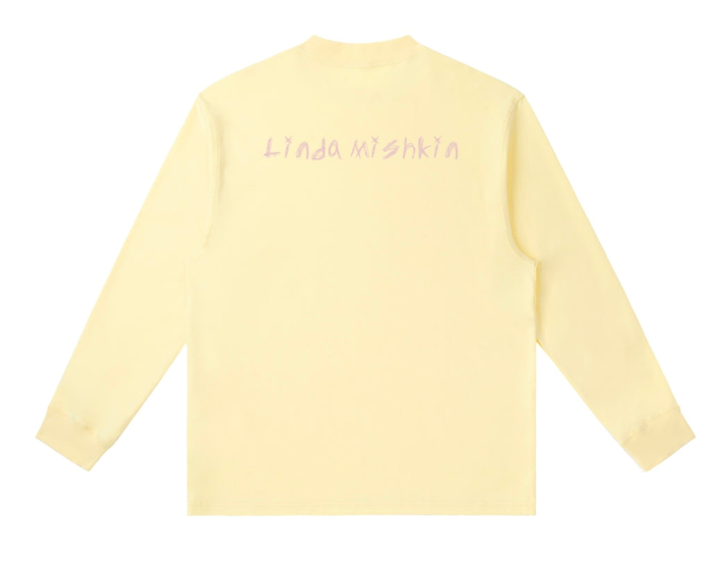 Linda Mishkin Crewneck Long-Sleeve T-Shirt