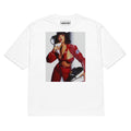 Printed Oversized T-Shirt Unisex White