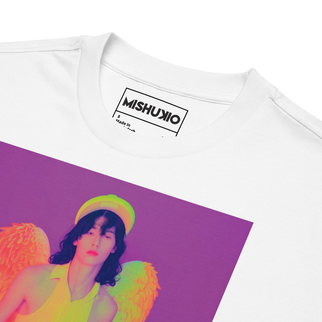 Printed Oversized T-Shirt Unisex White