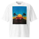 Printed Oversized T-Shirt Unisex White