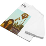 Printed Oversized T-Shirt Unisex White