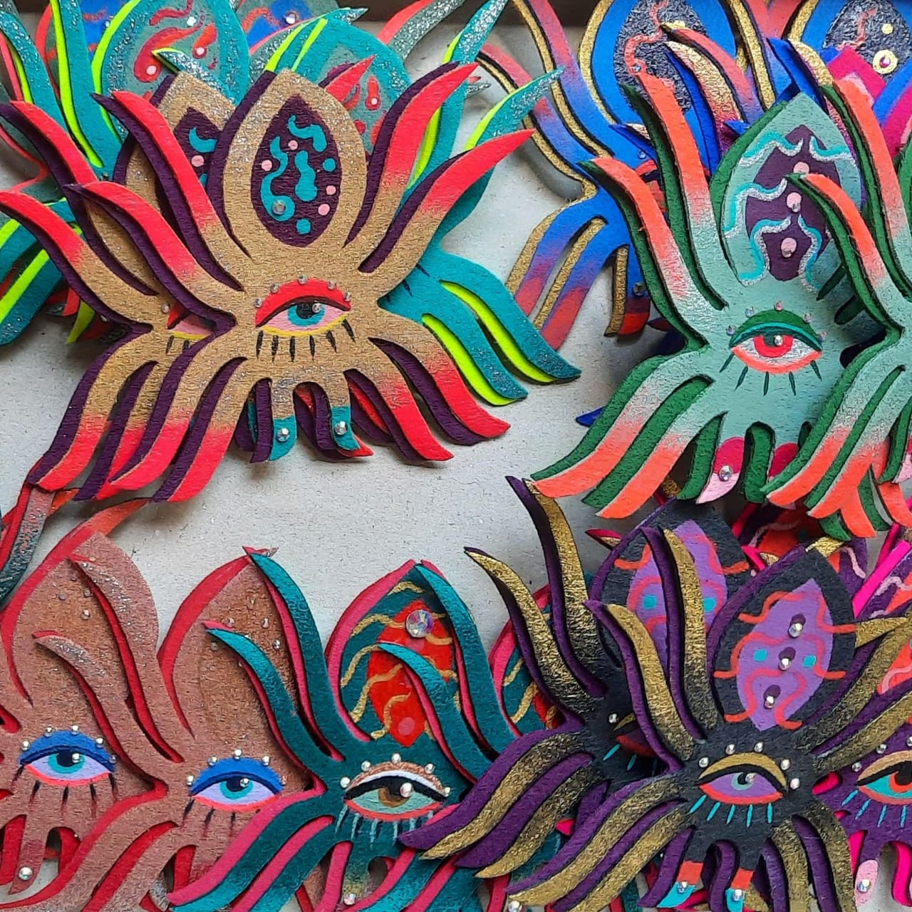 Andreina Acero Tarantula Earrings