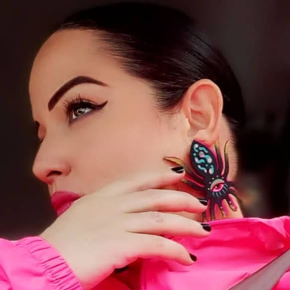 Andreina Acero Tarantula Earrings