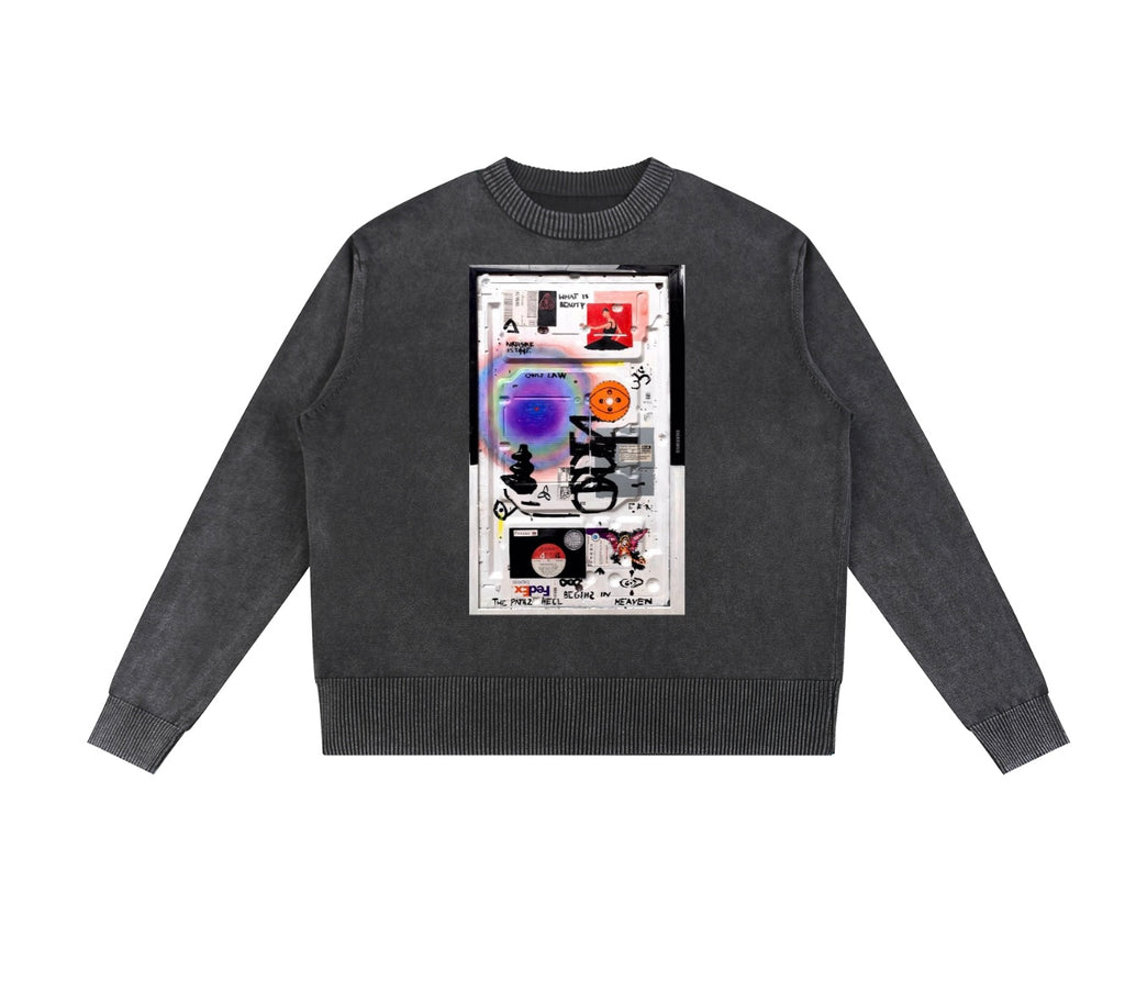 Daniel Juliao Mineral Wash Oversized Sweater