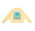 Daniel Juliao Fleece Mock-Neck Crew Sweatshirt