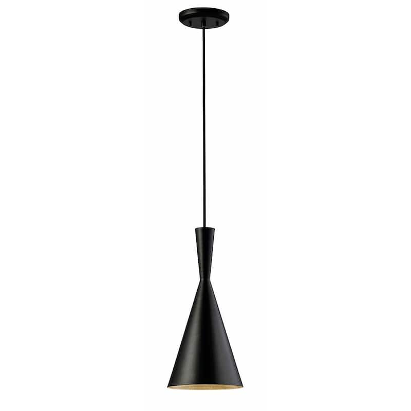 Rocco 1-Light Black Pendant