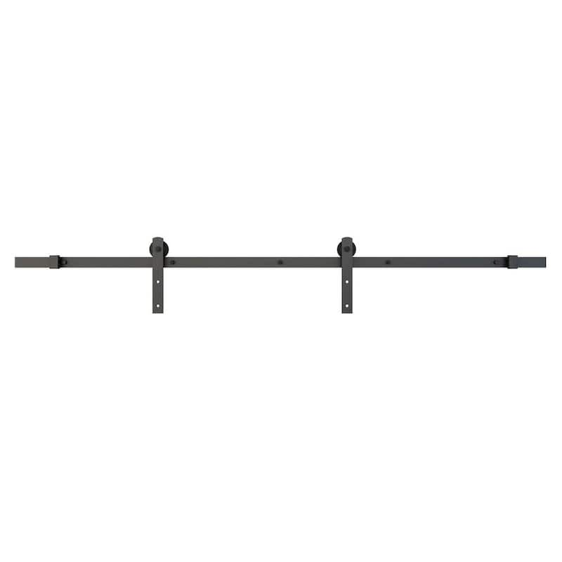 Corral 78 in. Black Steel Rail System