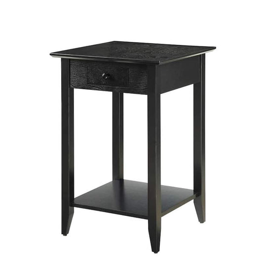 American Heritage Black End Table