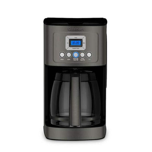 PerfecTemp 14-Cup Programmable Black Satinless Steel Drip Coffee Maker