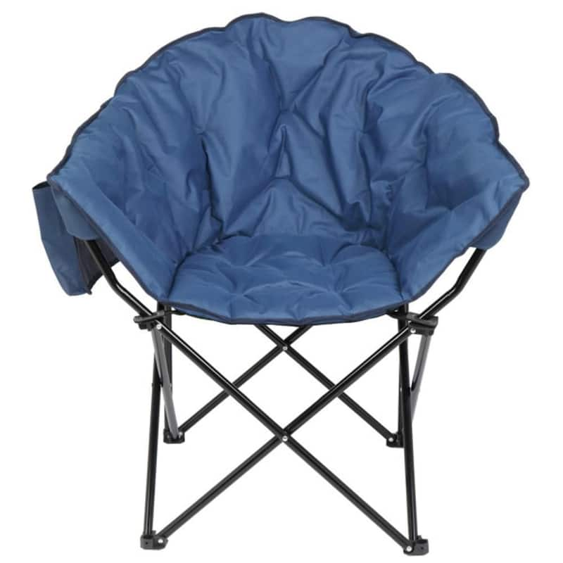 Camping Chair Blue Alloy Steel