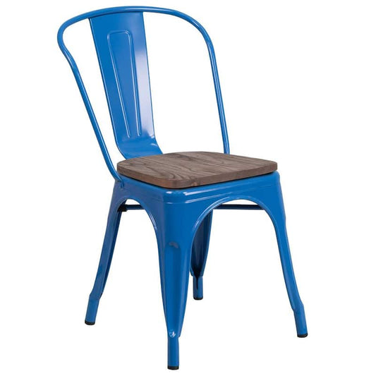 Blue Side Chair