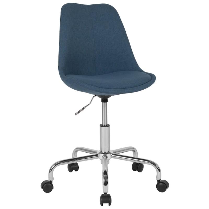 Blue Fabric Office/Desk Chair