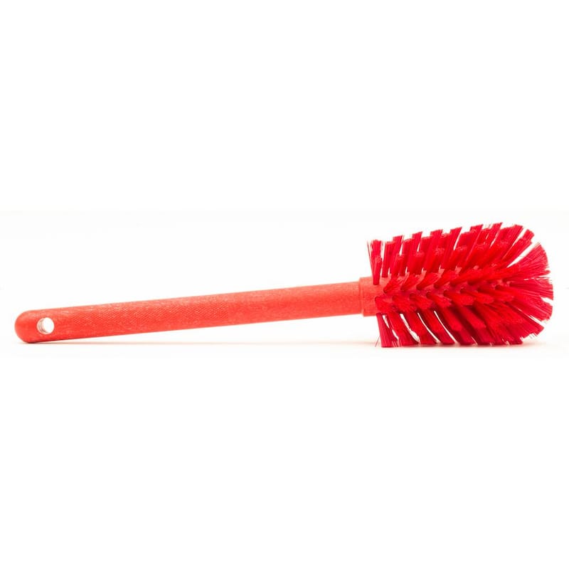 Sparta 12 in. Red Polypropylene Bottle Brush (6-Pack)