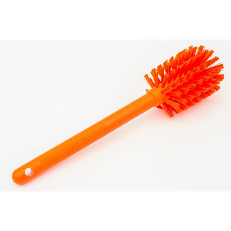 Sparta 12 in. Orange Polypropylene Bottle Brush (6-Pack)