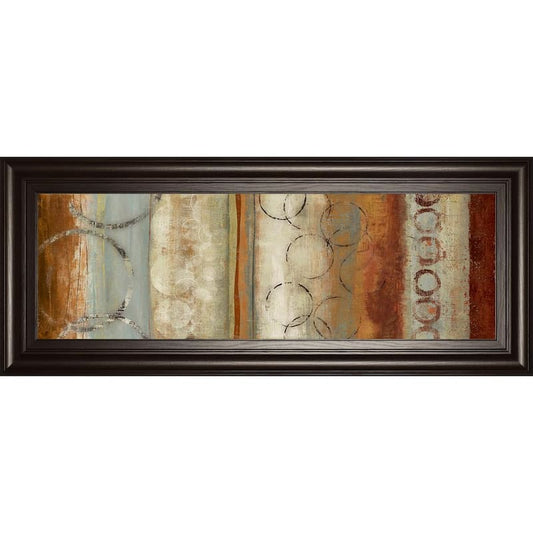 Juncture IBy Tom Reeves Framed Print Abstract Wall Art 42 in. x 18 in.