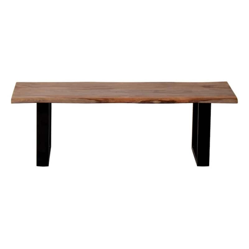 Brownstone III Nut Brown 18 in. H x 53 in. W x 16 in. D Dining Bench