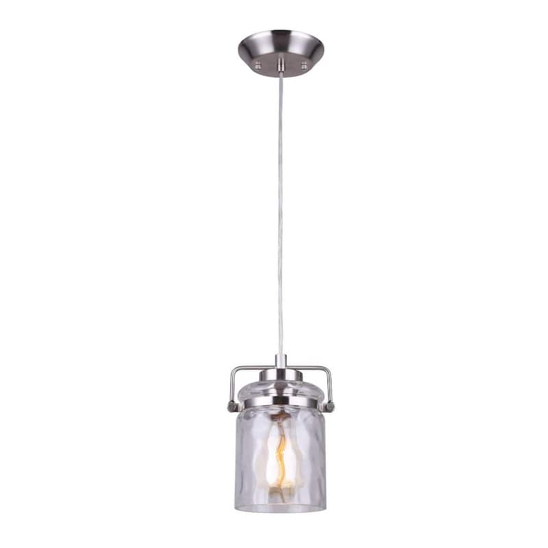 Arden 1-Light Brushed Nickel Pendant