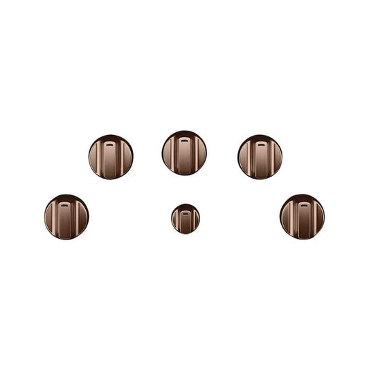 Electric Cooktop Knob Kit in Brushed Copper