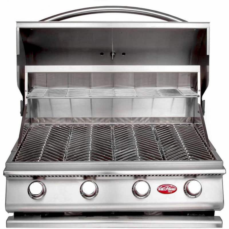 Gourmet Series 4-Burner Built-In Stainless Steel Propane Gas Grill