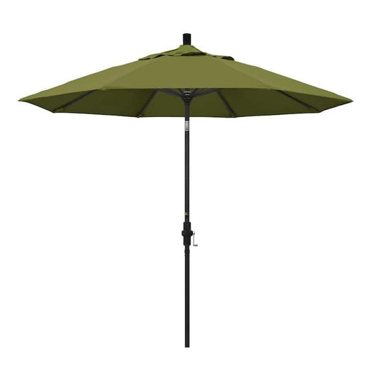 9 ft. Aluminum Collar Tilt Patio Umbrella in Palm Pacifica