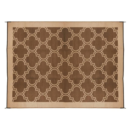 Leisure Mat - Lattice Design, Brown