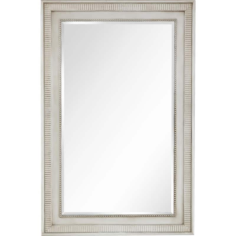 Delaney 48 in. x 32 in. Modern Rectangle Framed Decorative Mirror