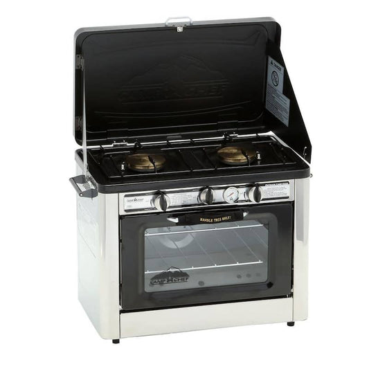 Outdoor Double Burner Propane Gas Range and Stove