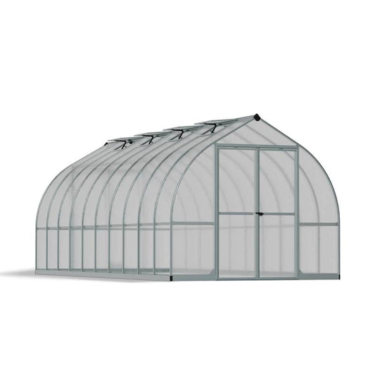 Bella 8 ft. x 20 ft. Silver/Diffused DIY Greenhouse Kit