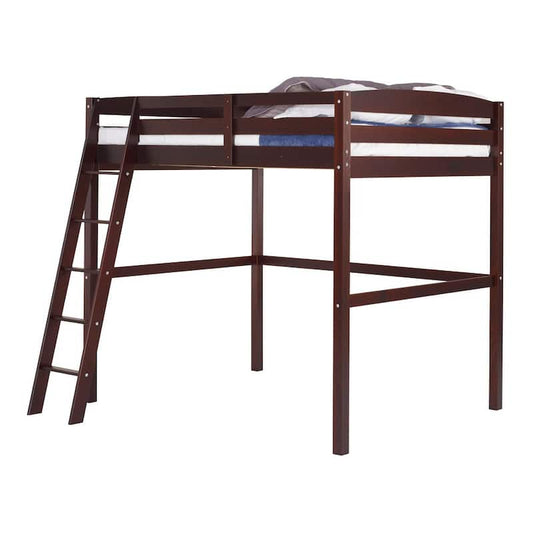 Tribeca Cappuccino Full Size High Loft Bed