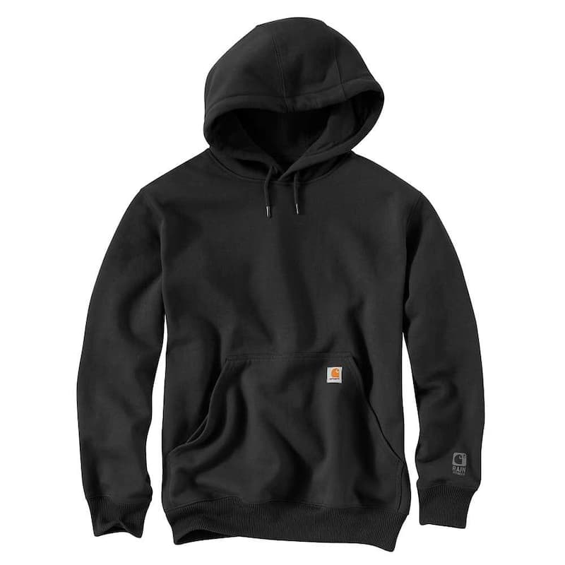 Men's Regular X-Large Black Cotton/Polyester Sweatshirt