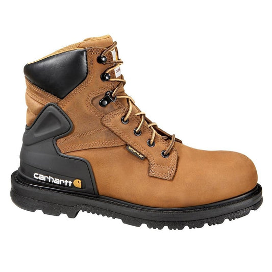 Men's Core Waterproof 6'' Work Boots - Soft Toe - Brown Size 10.5(W)