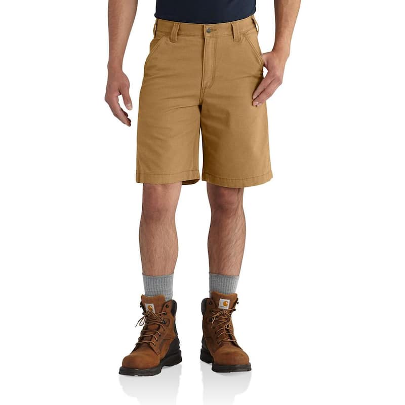 Men's 44 Hickory Cotton/Spandex Rugged Flex Rigby Short