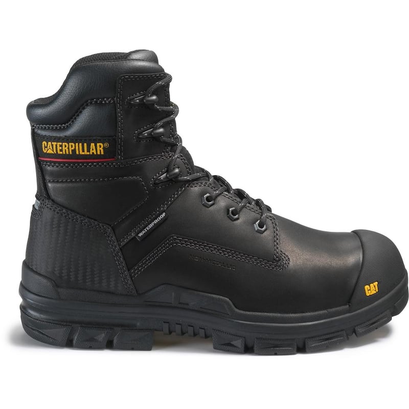 Men's Crossbar 6'' Work Boots - Composite Toe - Black Size 11.5(M)