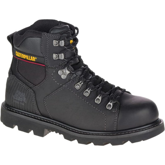 Men's Alaska 2 Waterproof 6'' Work Boots - Steel Toe - BLACK Size 7(M)