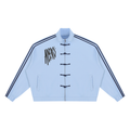 Andreina Acero Unisex Boxy Stand Collar Full Zip Jacket