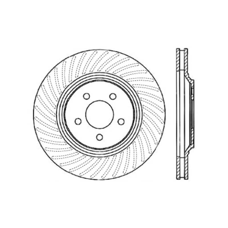 Disc Brake Rotor 1995 Ford Mustang