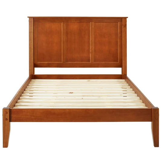 Shaker Style Cherry, Full Size, Panel Headboard, Platform Bed