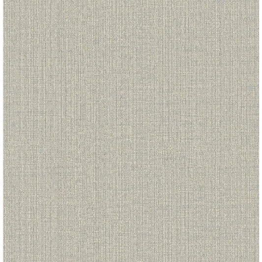 Chelsea Grey Weave Paper Strippable Roll Wallpaper (Covers 56.4 sq. ft.)