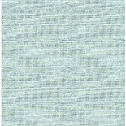 Agave Teal Faux Grasscloth Paper Strippable Roll (Covers 56.4 sq. ft.)