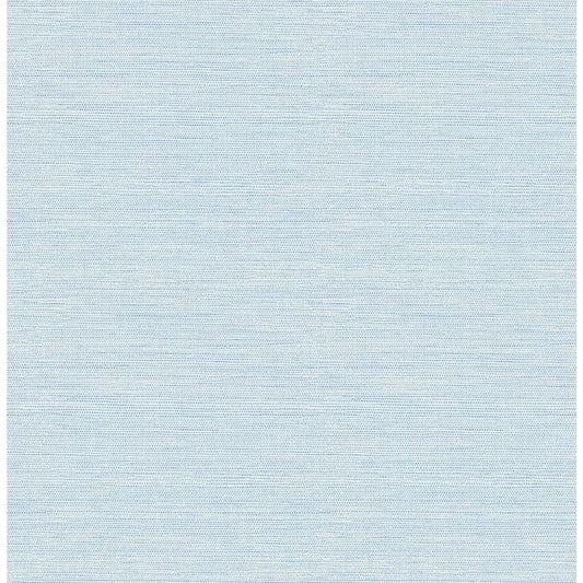 Agave Sky Blue Faux Grasscloth Paper Strippable Roll (Covers 56.4 sq. ft.)