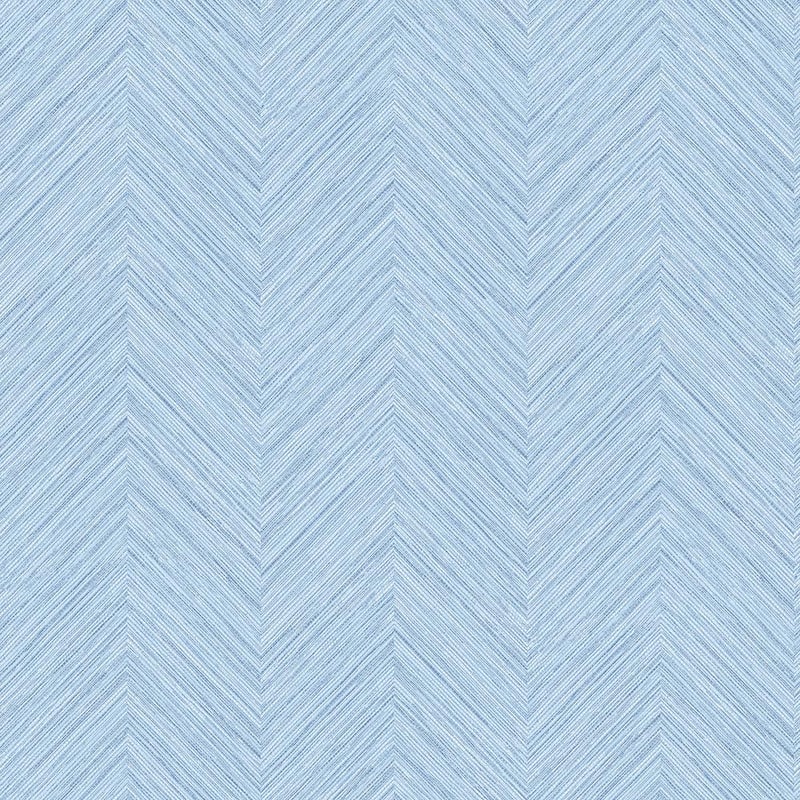 Caladesi Light Blue Faux Linen Paper Strippable Roll (Covers 56.4 sq. ft.)