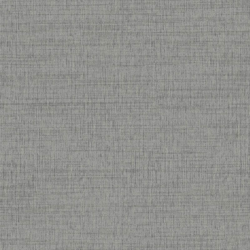 Solitude Grey Distressed Fabric Pre-Pasted Texture Strippable Wallpaper