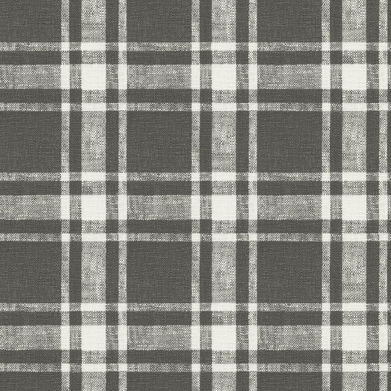 Antoine Charcoal Flannel Matte Pre-pasted Paper Wallpaper