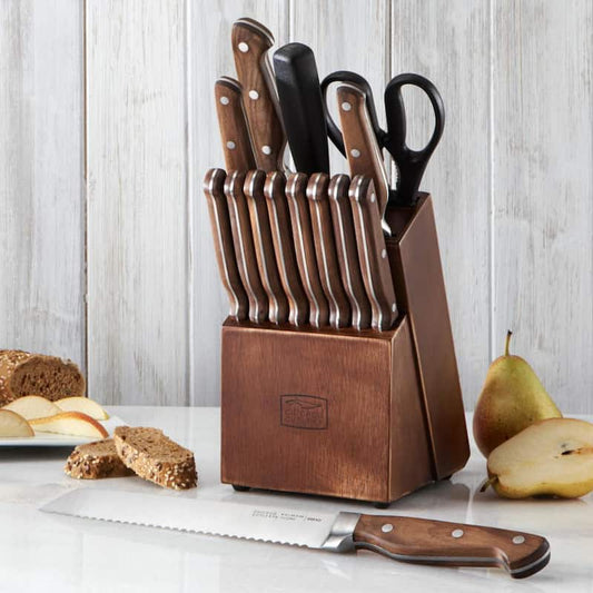 Precision Cut 15-Piece Knife Block Set