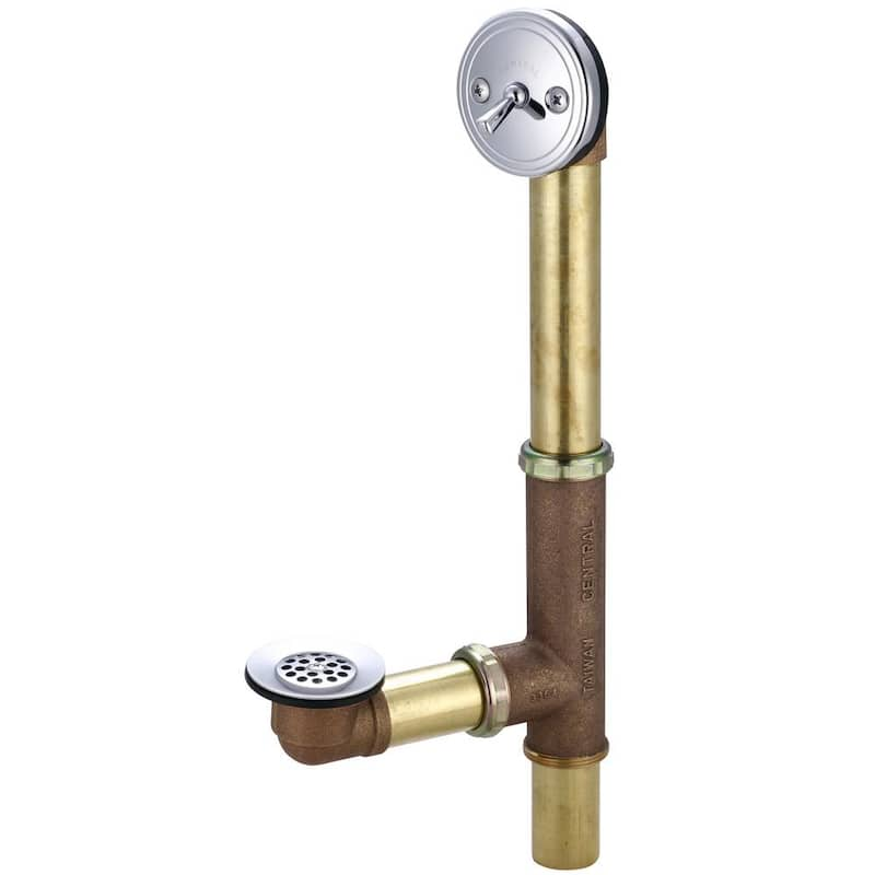 Trip Lever Lift and Turn Tub Drain