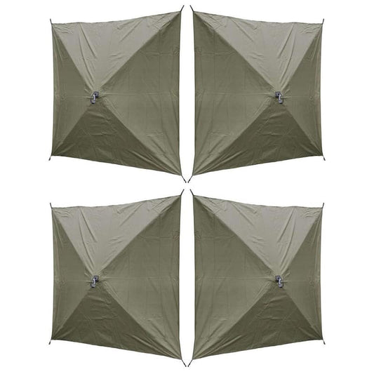 Quick Set Screen Hub Green Tent Wind and Sun Panels, Accessory Only (4-Pack)