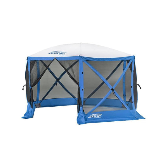 Quick-Set 14201 Blue Escape Sport Pop Up Camping Canopy Gazebo Tailgate Tent