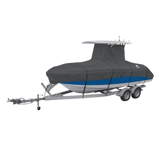 StormPro 17 - 19 ft. Charcoal Grey T-Top Boat Cover